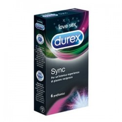 DUREX Sync Profilattici confezione da 6 pezzi
